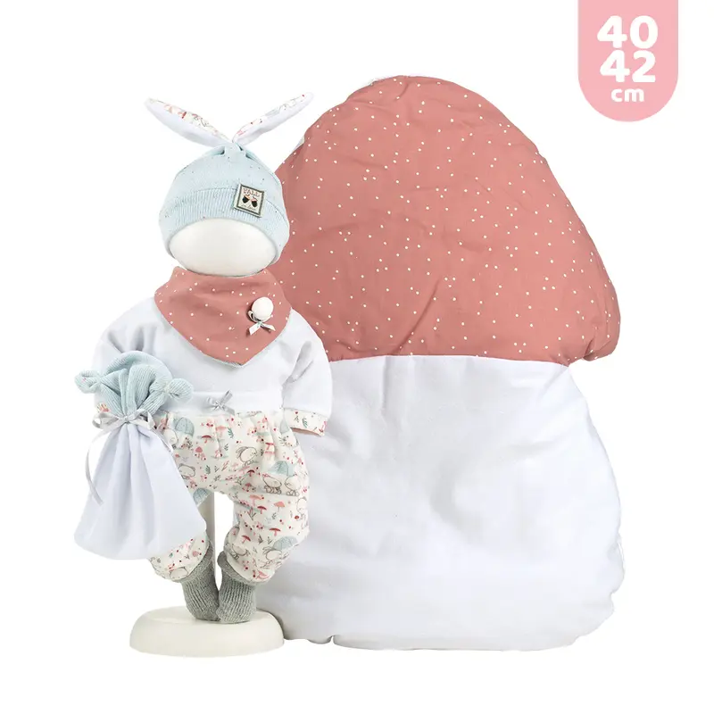 Vestido y complemento para Recién Nacido Llorens de 40-42 cm