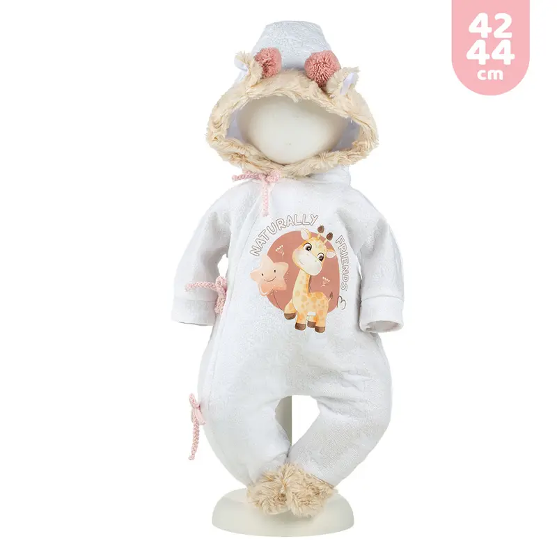 Vestido y complemento para Recién Nacido Llorens de 42-44 cm