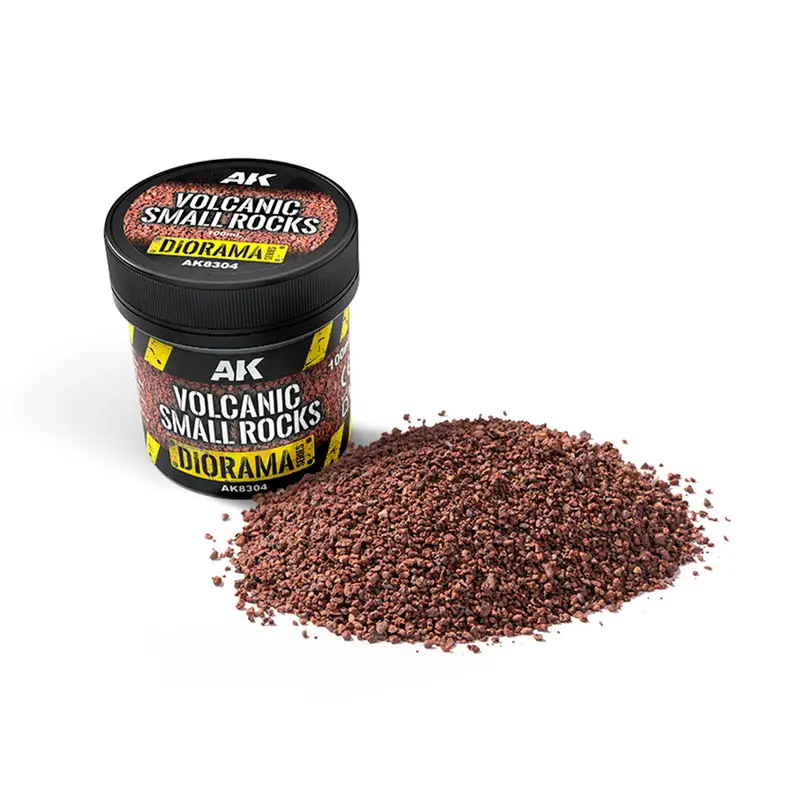 Volcanic Small Rocks 100Ml - Dioramas - Vegetation