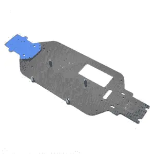 Vrx Placa Chasis En Aluminio y Carbono