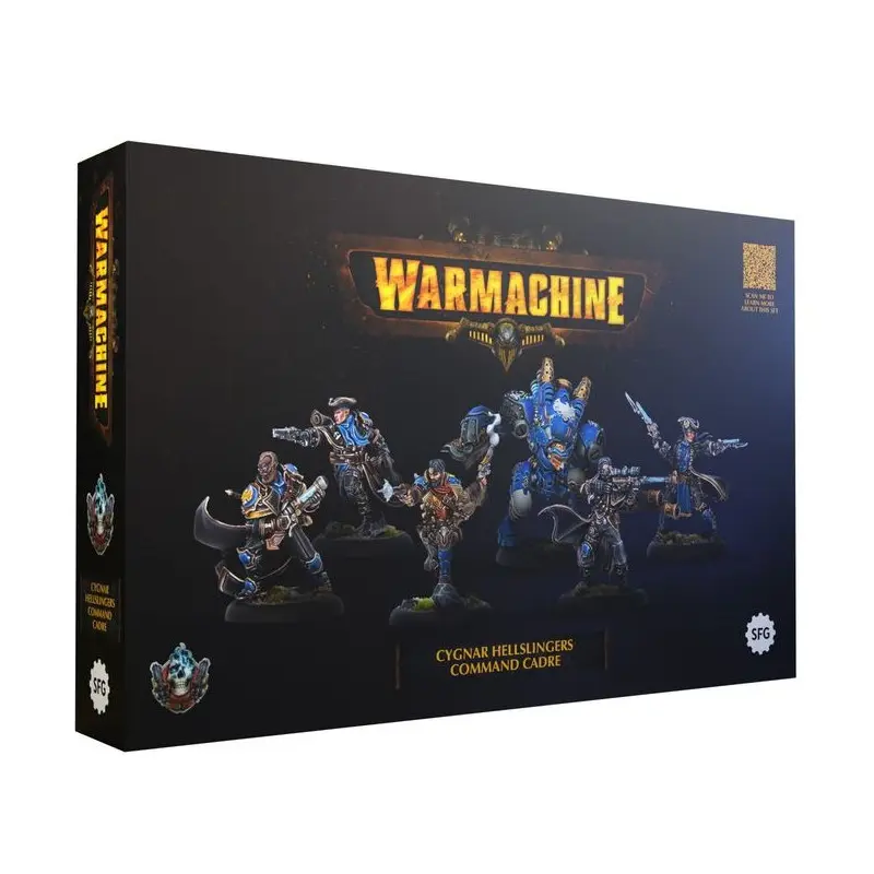 Warmachine - Cygnar Hellslingers Command Cadre