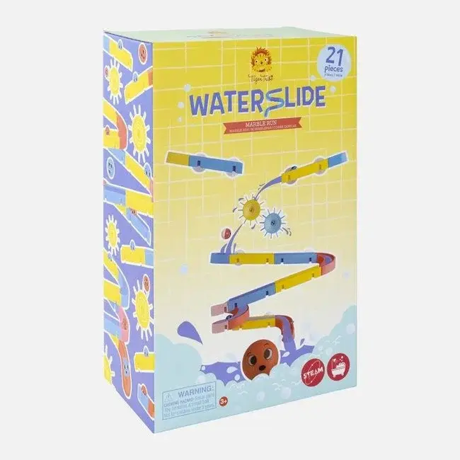 Waterslide Marble Run - Circuito para el Baño - Tiger Tribe