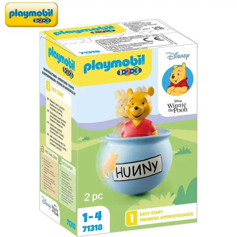 Winnie The Pooh tarro de miel Playmobil 123 (71318) Tentetieso