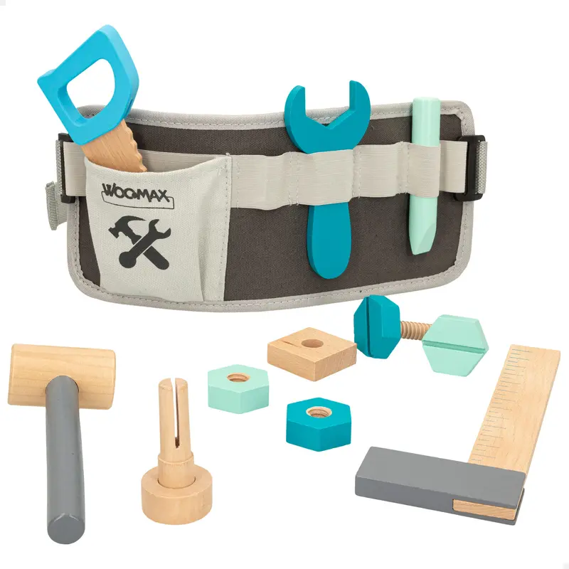 WOOMAX Herramientas de madera para niños