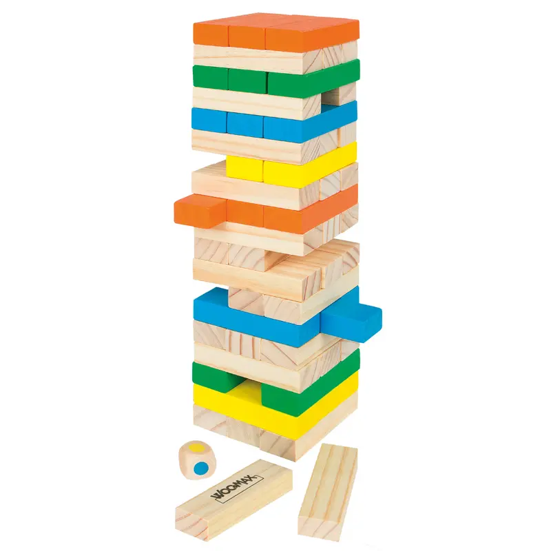 WOOMAX Torre bloques de madera