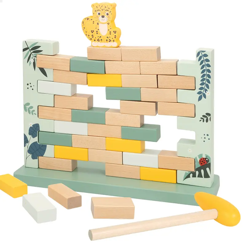 WOOMAX Zookabee Juego de equilibrio de madera animales de la selva