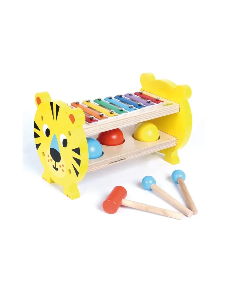 Xilófono de madera tigre - Andreu Toys