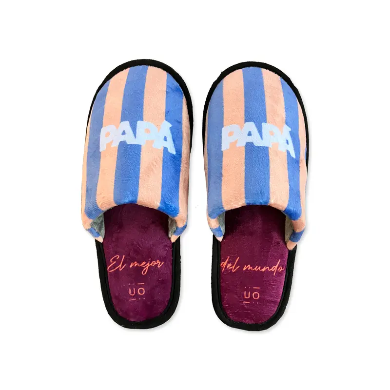 Zapatillas "Papá el mejor del mundo" - UO