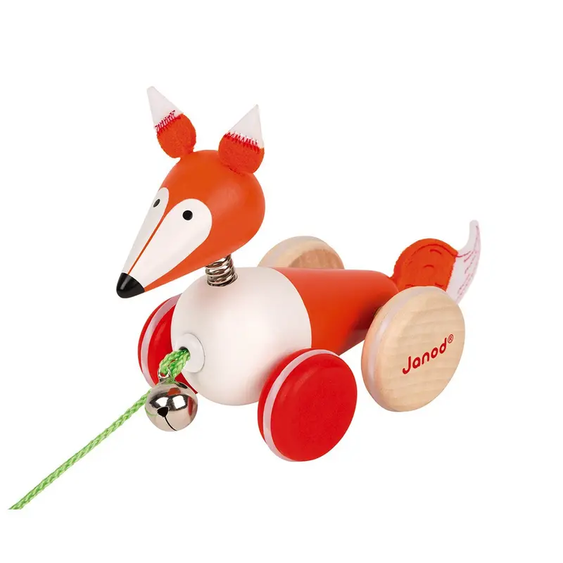 Zigolos zorro para pasear de madera - Janod J08191