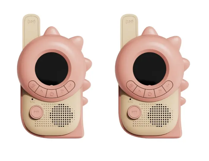 Zoo Walkie Talkie - Dino Rosa - Zoo family